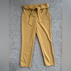 Jules & Leopold Mustard Ankle Pants